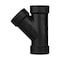 Charlotte Pipe And Foundry Charlotte Pipe 1-1/2 in. Hub X 1-1/2 in. D Hub ABS Wye ABS006000600 - alternate 4